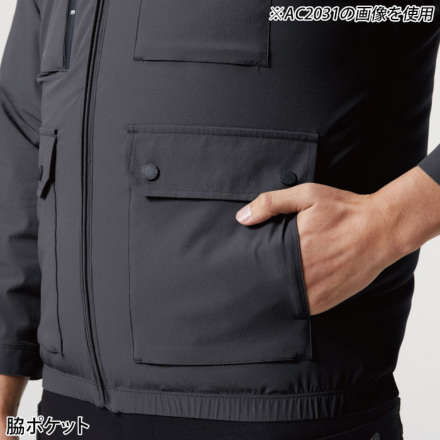 ハイバックファン取付[バートル] AC2034 エアークラフトベスト