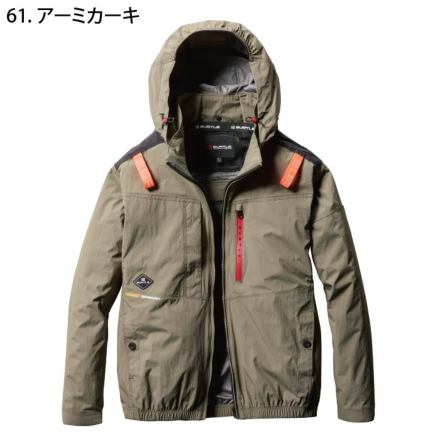 ハイバックファン取付 [バートル] AC2081 エアークラフト