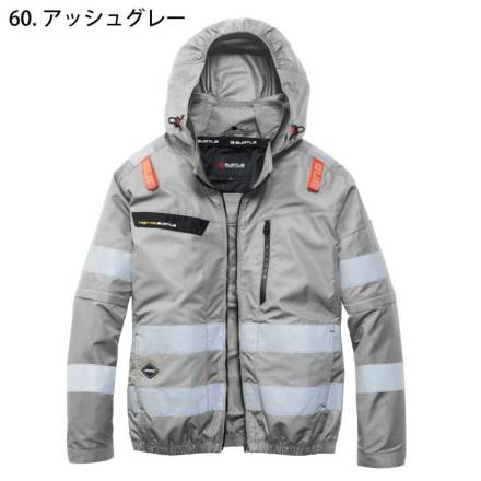 ハイバックファン取付 [バートル] AC2111 エアークラフト2wayブルゾン