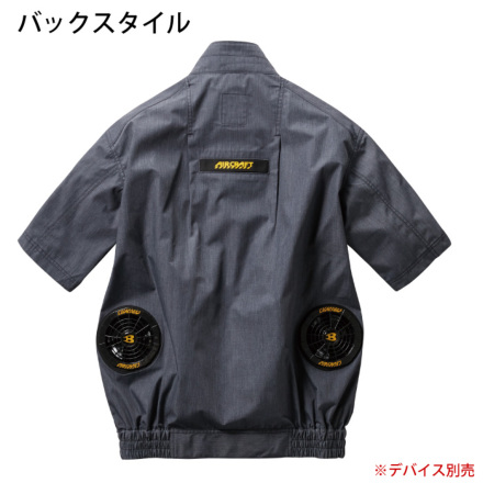 楽天市場】バートル エアークラフト 空調 服 半袖ブルゾン