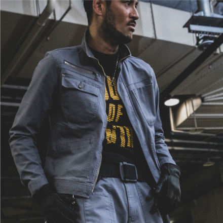 CHUSAN [DOGMAN] 8057 ドビースリムストレッチ・長袖ジャケット