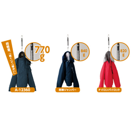 コーコス [ANDARE SCHIETTI] A-12366 軽量・製品制電 防寒コート