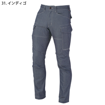 コーコス] A-6175 ストレッチストレートパンツ