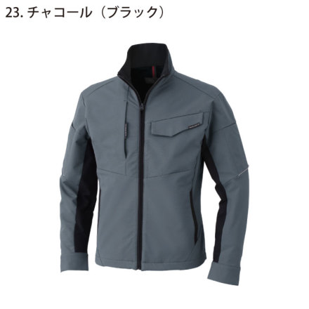 コーコス] A-7061 ストレッチ長袖ブルゾン