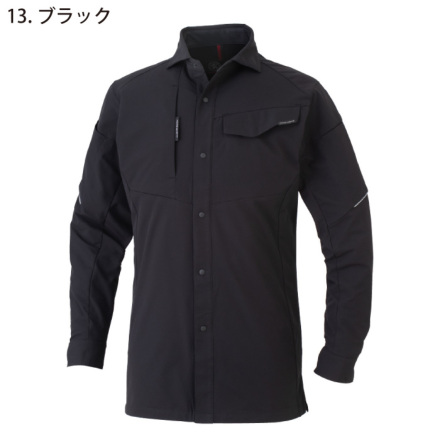 こあら コーコス] A-7068 ストレッチ長袖シャツ
