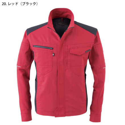 コーコス] A-9071 ストレッチ長袖ジャケット