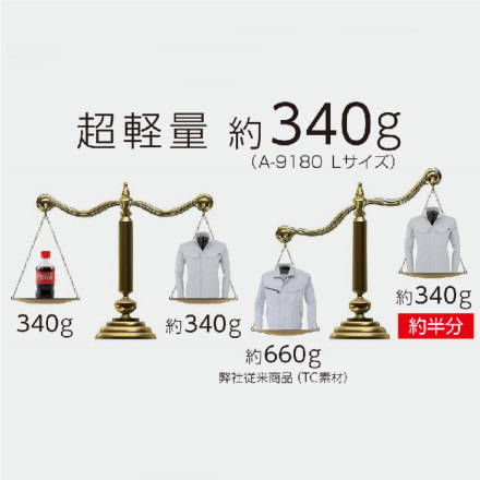 コーコス] A-9181 軽量・4WAYストレッチジャケット