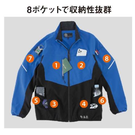 コーコス] AE-3020 エコ ボトルテック ストレッチジャケット