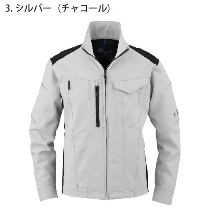 1回着 coel コエル レース切り替えブルゾン38定価36,300円ドラマ着用 コーコス] AE-9061 エコ・ストレッチ長袖ブルゾン