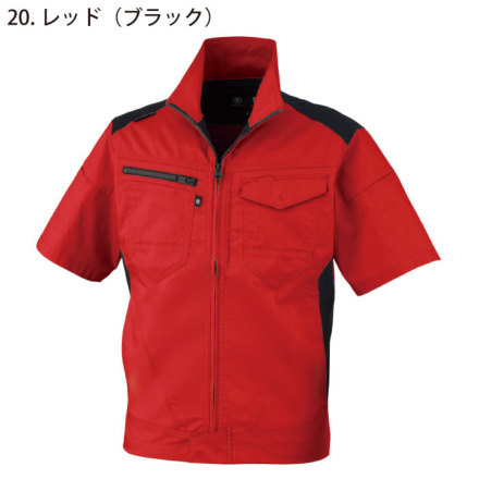 コーコス] AG-3080 ストレッチ半袖ブルゾン