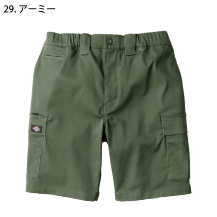 コーコス [Dickies] D-2876 T/Cストレッチ ショートカーゴパンツ