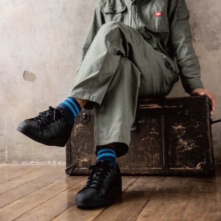 コーコス [Dickies] D-3124 制菌ショートソックス2P