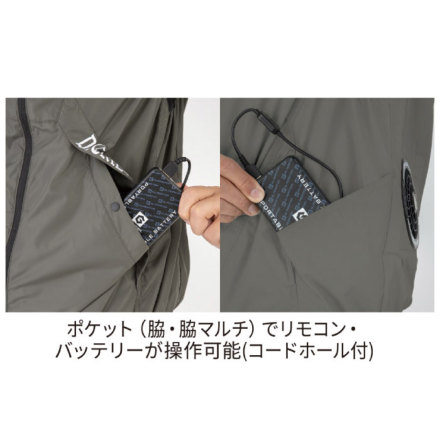 コーコス [Dickies] D-339 ボルトクール ベスト(ペルチェネックホルダー付)