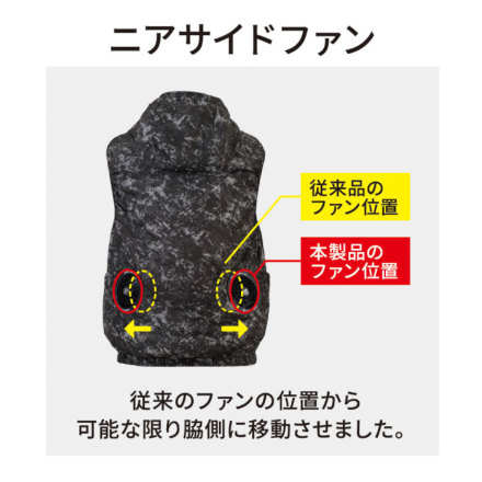 コーコス [Dickies] D-339 ボルトクール ベスト(ペルチェネックホルダー付)