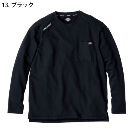 コーコス [Dickies] D-6018 ディッキーズ T/C鬼鹿の子長袖Tシャツ
