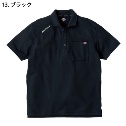 コーコス [Dickies] D-6117 ディッキーズ T/C鬼鹿の子半袖ポロ