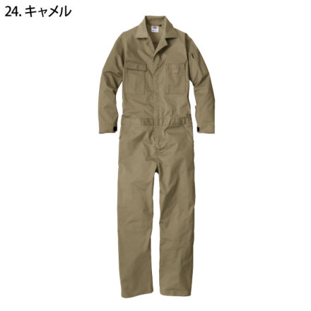 コーコス [Dickies] D-676 T/Cストレッチツナギ・つなぎ服