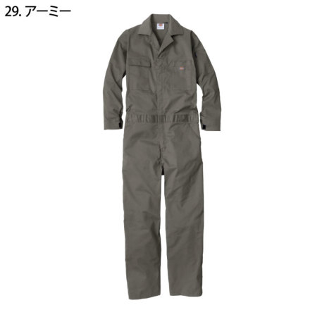 コーコス [Dickies] D-676 T/Cストレッチツナギ・つなぎ服