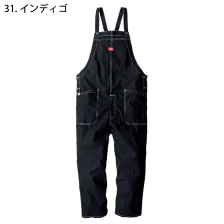 コーコス [Dickies] D-709 ディッキーズストレッチデニムサロペット