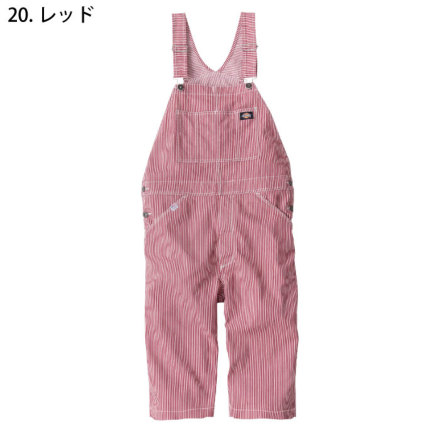 コーコス [Dickies] D-7103 ライトストレッチヒッコリーオーバーオール
