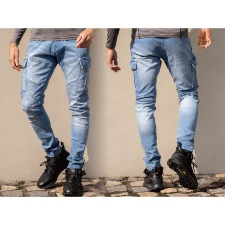 コーコス [GLADIATOR] G-4005 デニムストレッチカーゴパンツ