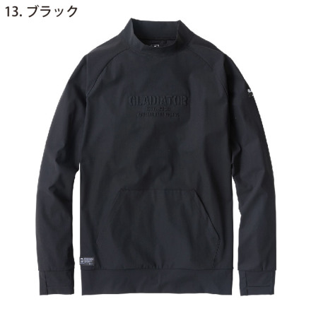 コーコス [GLADIATOR] G-7528 冷感ストレッチモックネック長袖シャツ