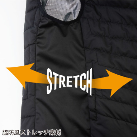 コーコス [GLADIATOR] G-8839 ボルトヒート キルティングベスト