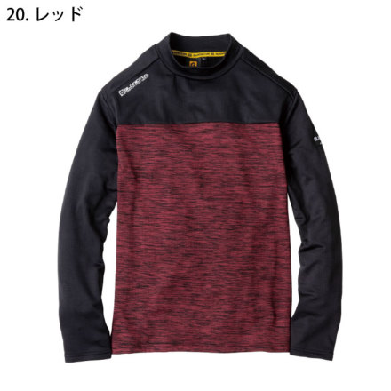 コーコス [GLADIATOR] G-9168 光吸収発熱モックネック長袖