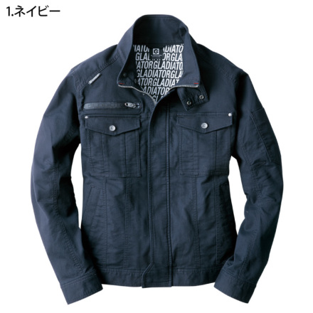 シゲ391 コーコス[GLADIATOR] GA-3910 ストレッチコードピケジャケット