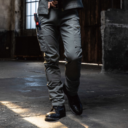 コーコス [GLADIATOR] GA-3935 ストレッチ マイクロヘリンボンカーゴパンツ