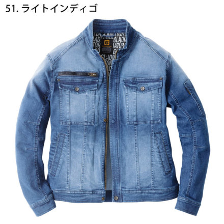 Kozo 国内生産CLASSIC2ｍｍジャケットカスタムオーダー料込 ストレッチシルキーデニムジャケット | 製品情報 | CO-COS