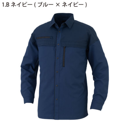 コーコス[Mon Baleno] MB25008 エコ・ストレッチ 長袖シャツ