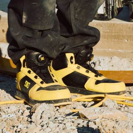DC SHOES] DP005701 PHACTOR HI DL プロテクティブスニーカー(ダイヤル式)