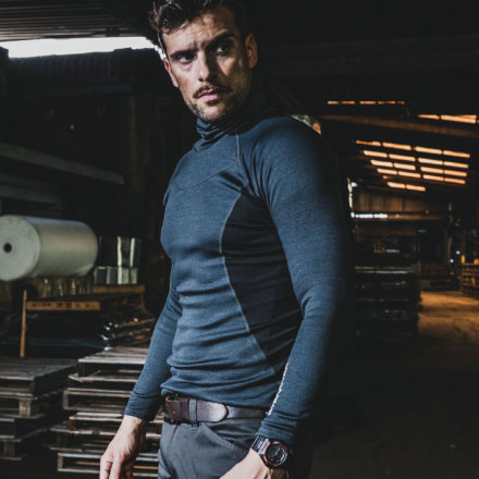 Evenriver] GTV06 ヒートボディタートルネック