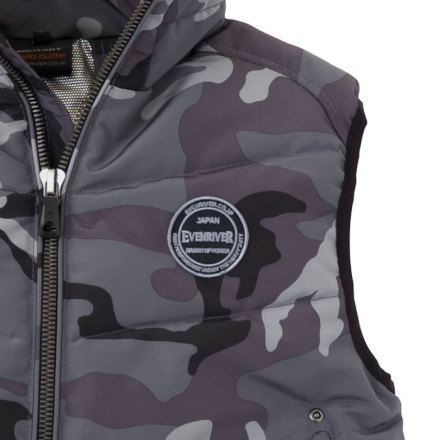 アイアンハート　カーキコットン ベスト 幅広いシーンで着ることができます！【アイアンハート】キルティング