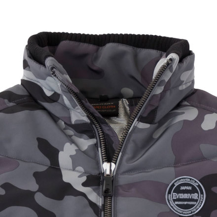 アイアンハート　カーキコットン ベスト 幅広いシーンで着ることができます！【アイアンハート】キルティング