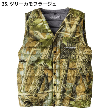 EVENRIVER] R125 ファイバーダウンベスト
