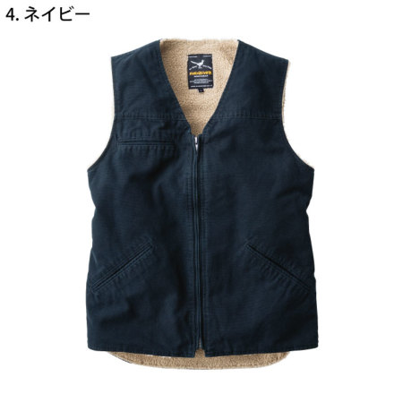 Evenriver] R605 コットン裏ボアベスト
