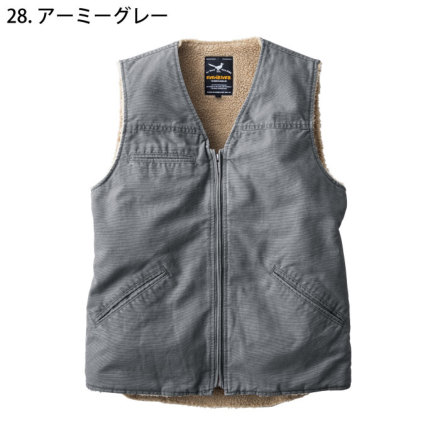 Evenriver] R605 コットン裏ボアベスト