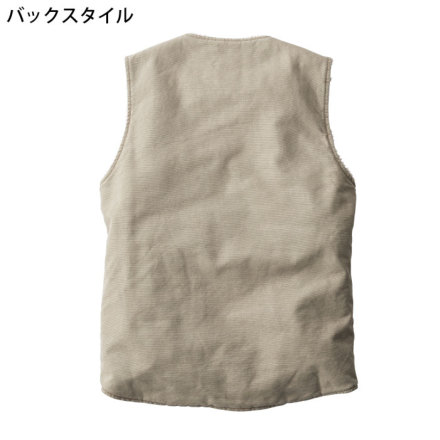 ラボレイトリー アノニマス エベレストベスト 裏ボア F アイボリー LA429 ミノワ ベスト ラボラトリー | Mountain stream vest ver.2 | ベスト