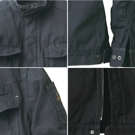 EVENRIVER] US-1107 フィッシャーストライプブルゾン