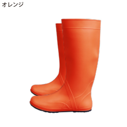 福山ゴム [タスカール] TSK-1 防水ブーツ オレンジ SS(22.5-23.0)