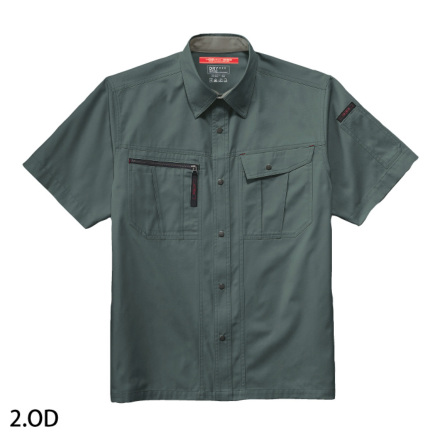 ホシ服装 PERSON'S UNIFORM P144半袖シャツ アイボリー サイズ:LL 作業服 春夏 ホシ服装 PERSON\u0027S パーソンズ P144 半袖シャツ