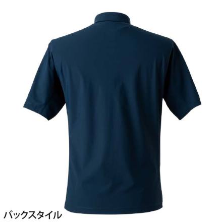 アイズフロンティア] 044 接触冷感半袖ジップアップシャツ