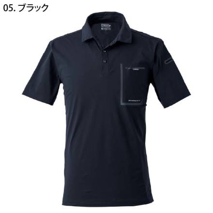アイズフロンティア] 119 ライトドライストレッチ半袖ポロシャツ