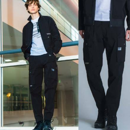 アイズフロンティア] 3213S コットンナイロンストレッチ ジョガー