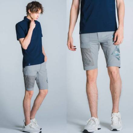 アイズフロンティア] 3283 エアーダクトA.D.ストレッチハーフパンツ