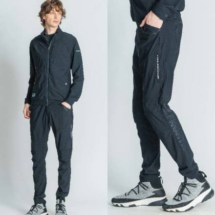 アイズフロンティア] 3413 接触冷感ナイロンストレッチジョガーパンツ