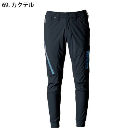 大河さん専用 アイズフロンティア] 3419 超接触冷感ナイロンストレッチジョガーパンツ