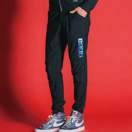 アイズフロンティア] 3419S 超接触冷感ナイロンストレッチジョガー